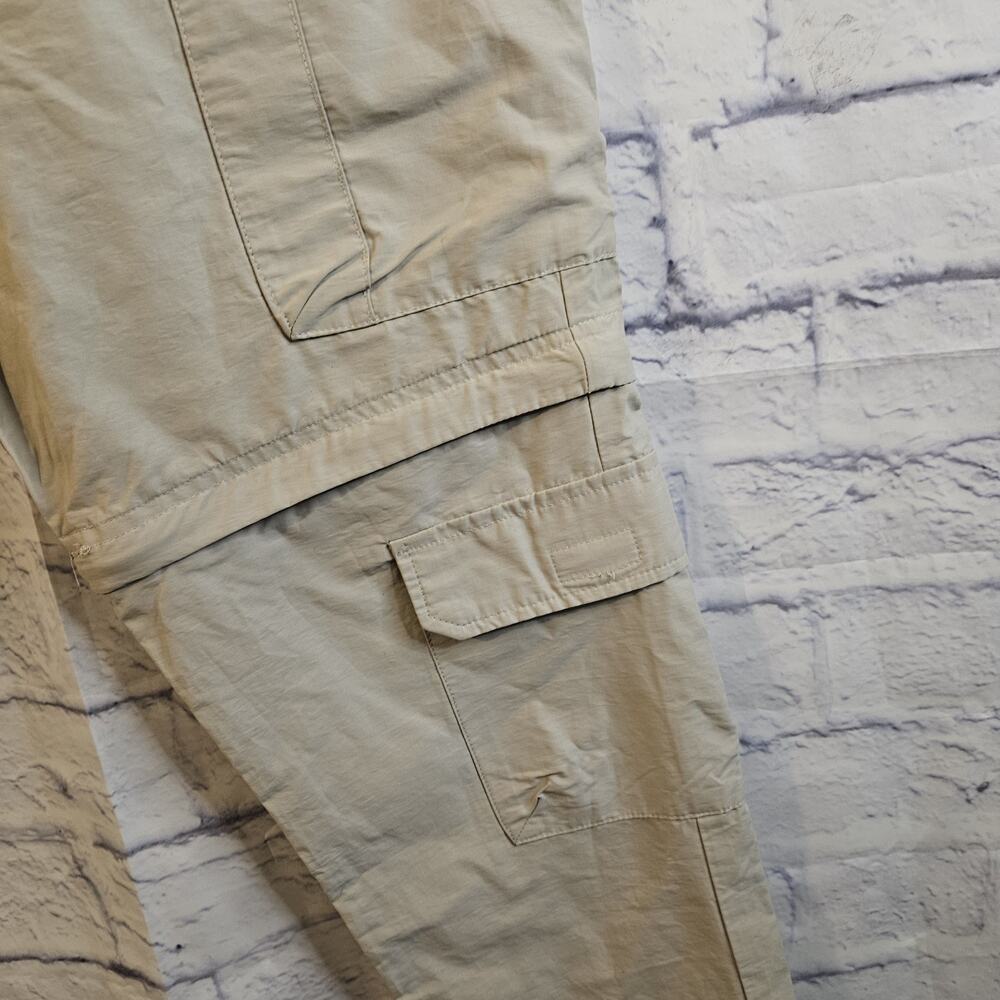 Pacsun Cargo Convertible Zip Off Pants Mens Medium Relaxed Slim draw ankle - Picture 2 of 8